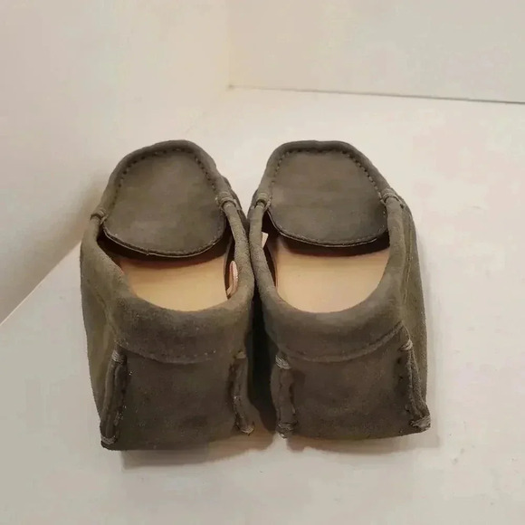 Janie and Jack Grey SUEDE DRIVING SHOE - Picture 4 of 6
